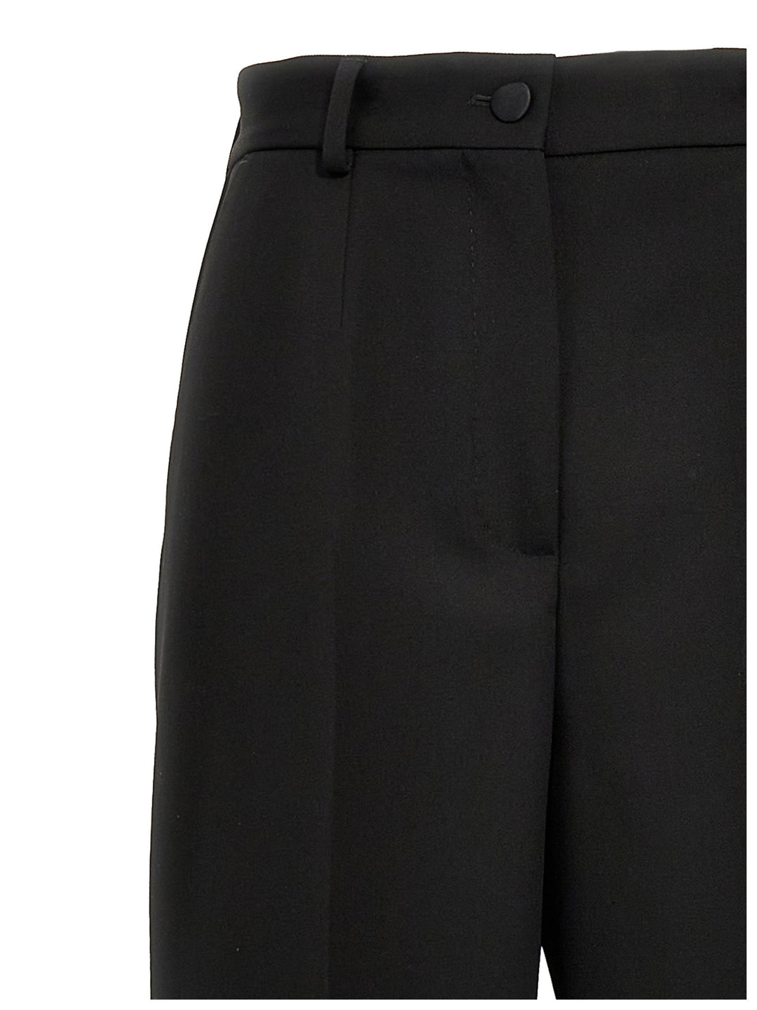 Dolce &amp; Gabbana Black Virgin Wool Tuxedo