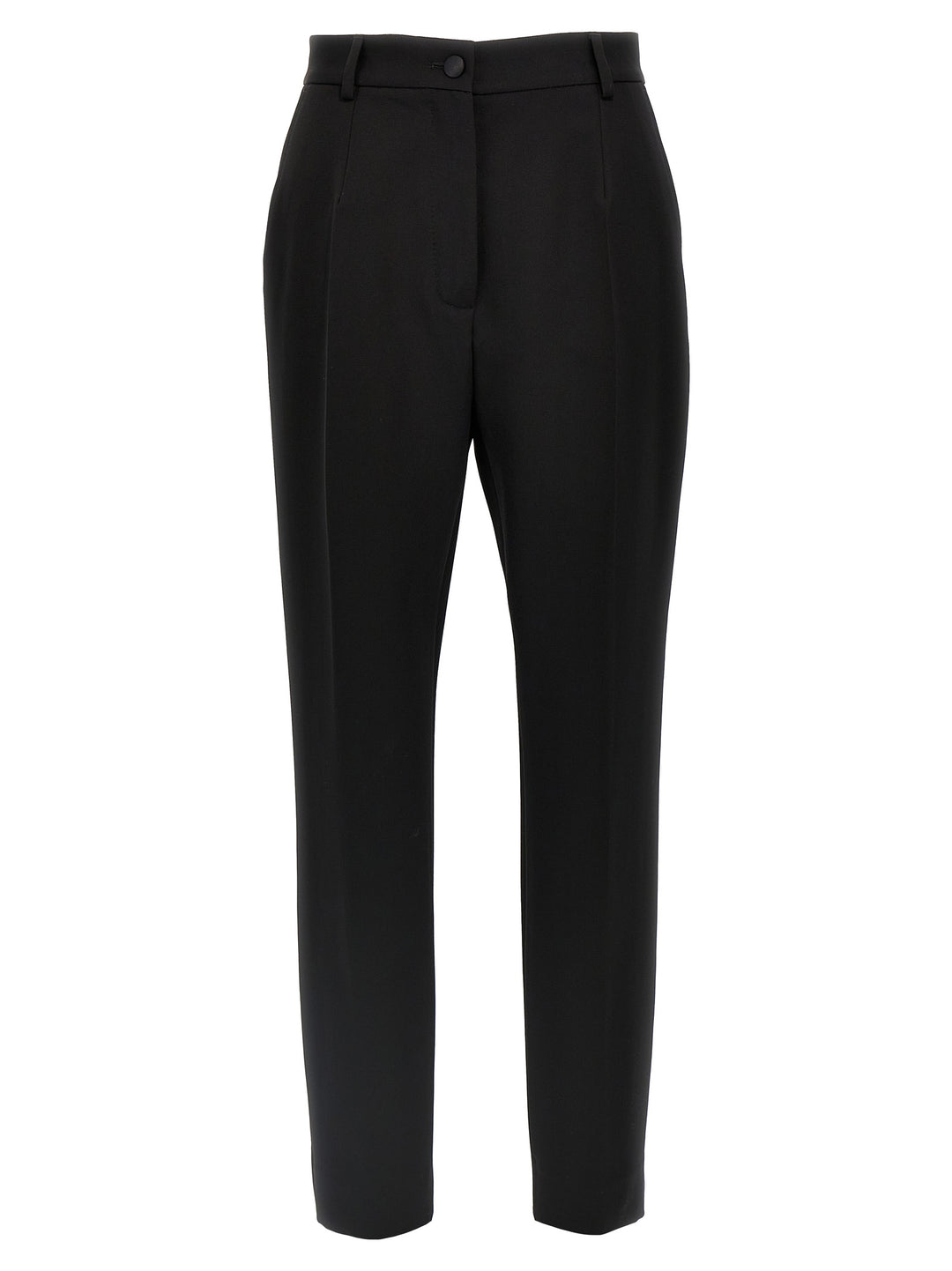 Dolce &amp; Gabbana Black Virgin Wool Tuxedo