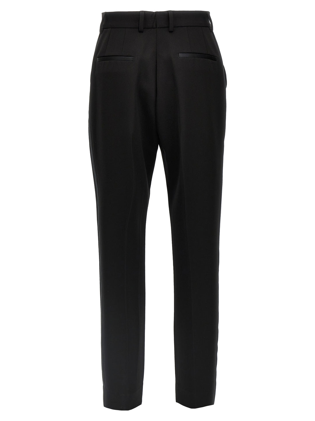 Dolce &amp; Gabbana Black Virgin Wool Tuxedo