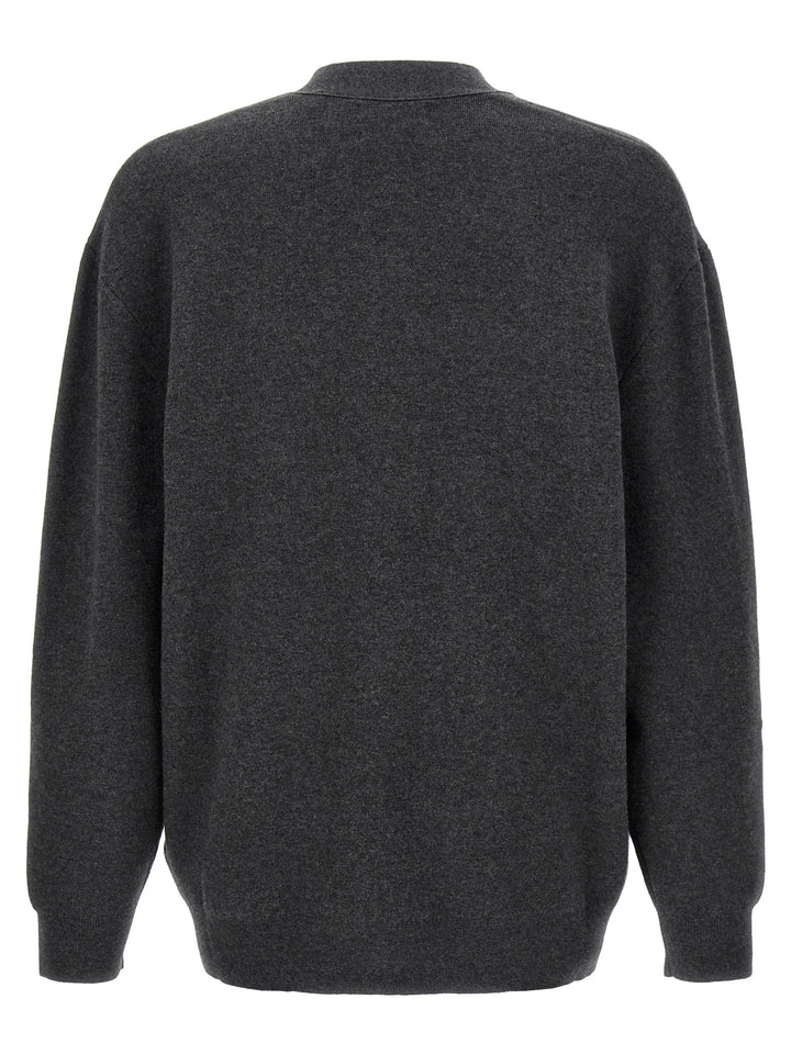 Isabel Marant Gray Cotton Cardigan