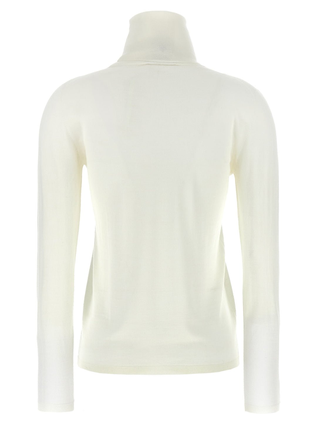 Max Mara White Virgin Wool Cardigan