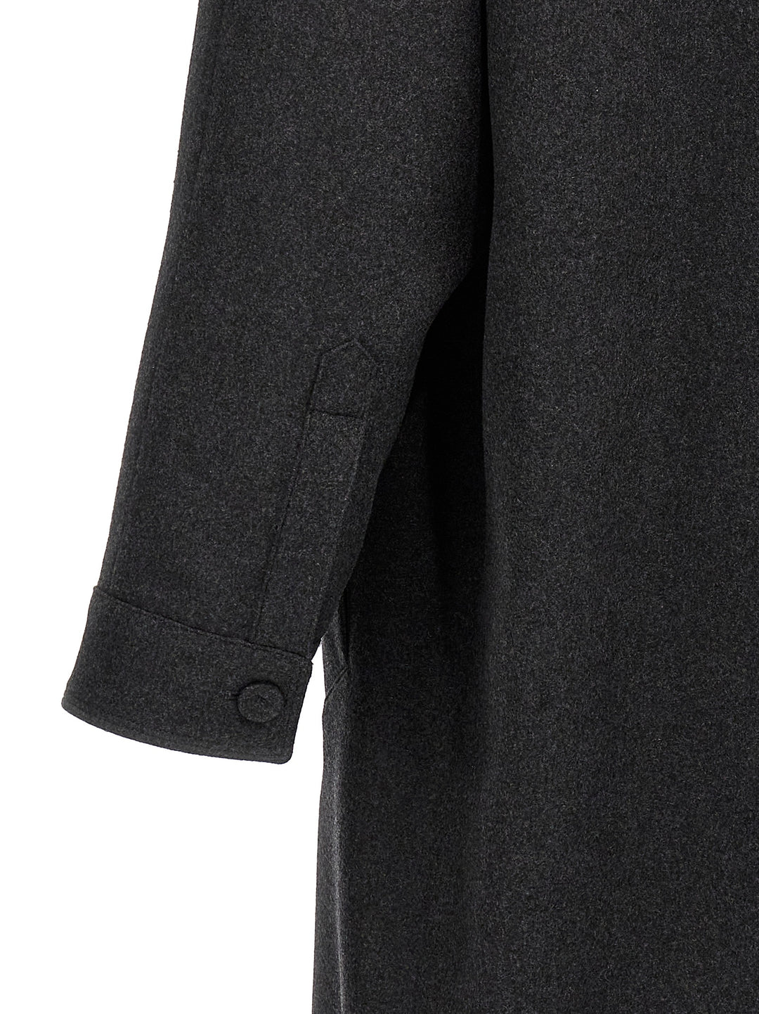 Fendi Gray Cashmere Coat