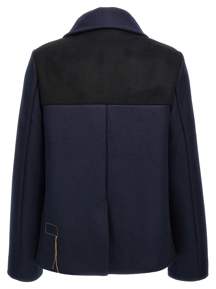 Fortela Multicolor Wool Coat