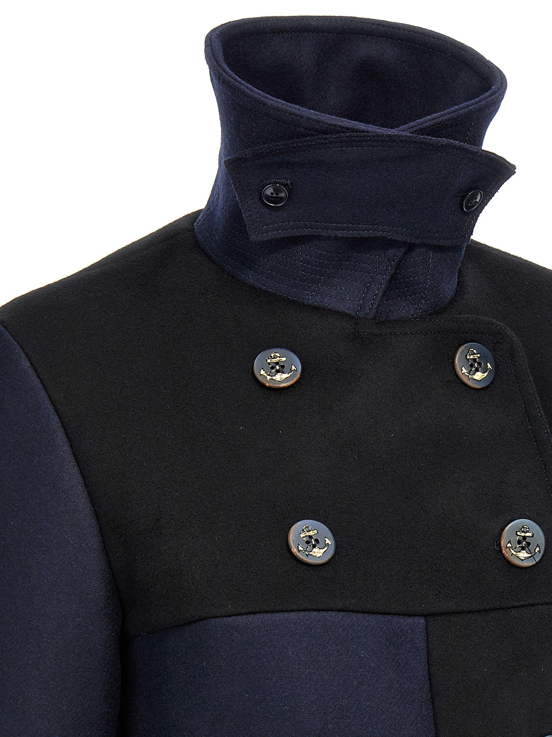 Fortela Multicolor Wool Coat