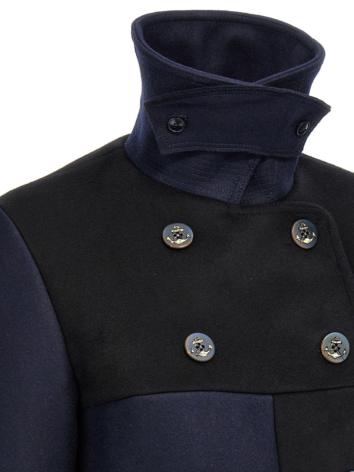 Fortela Multicolor Wool Coat