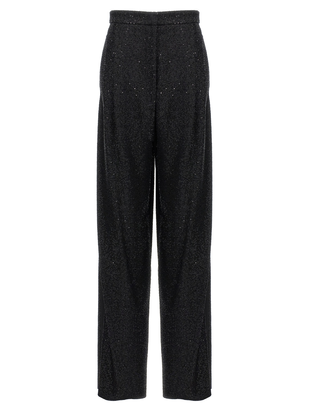 Max Mara Black Viscose Dress Pants