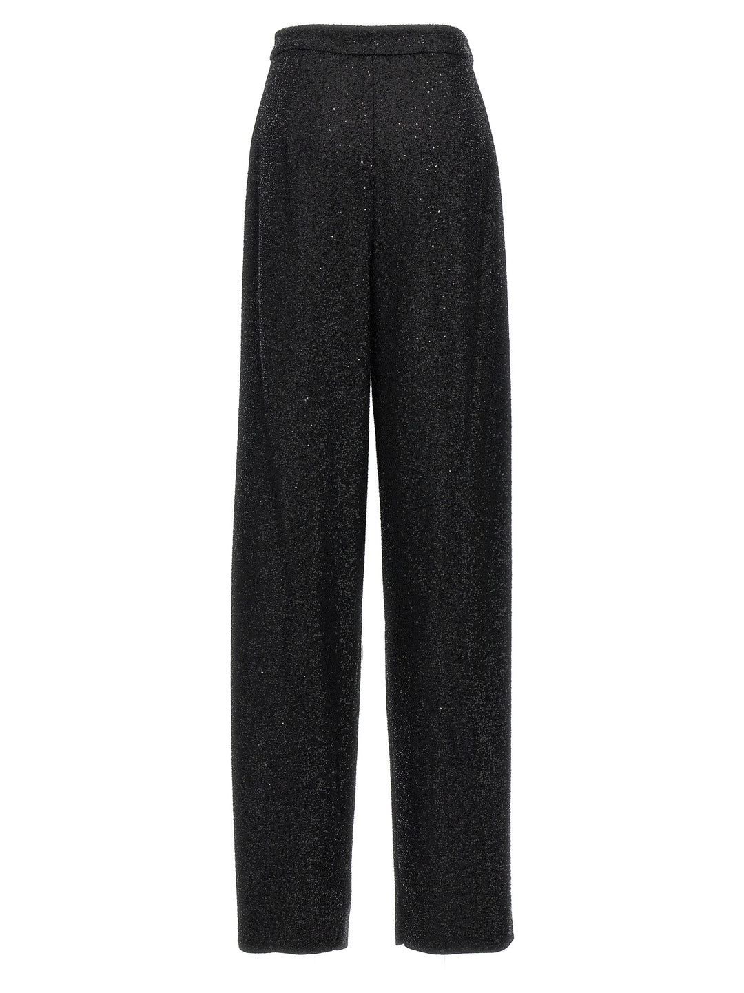 Max Mara Black Viscose Dress Pants