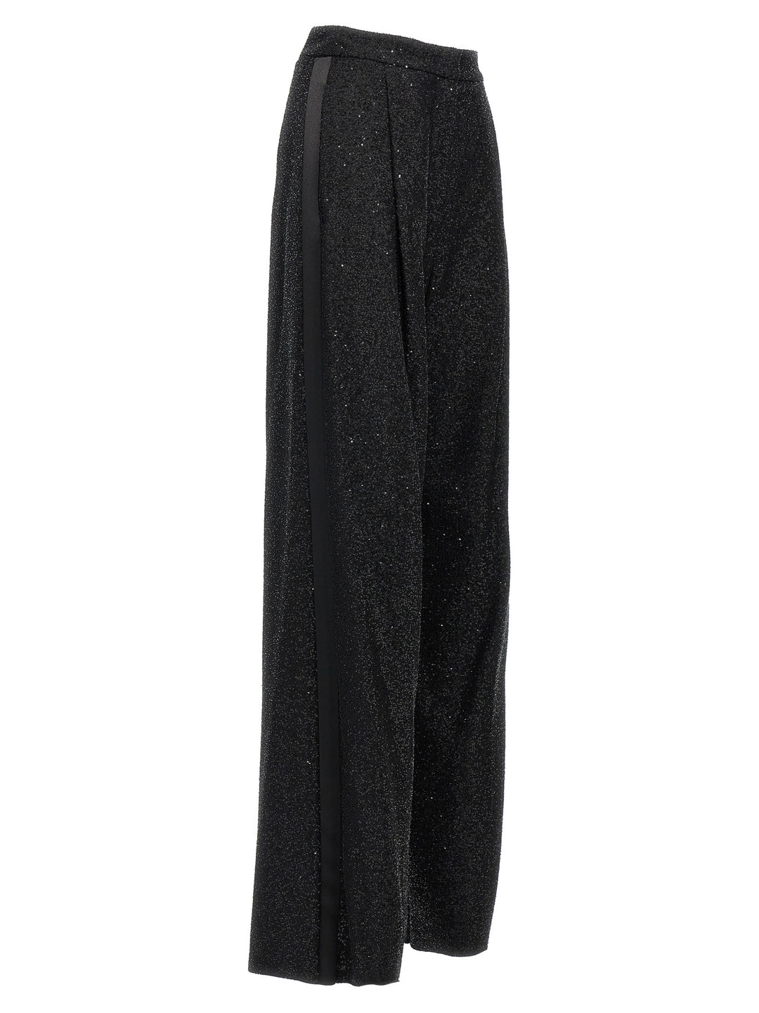 Max Mara Black Viscose Dress Pants