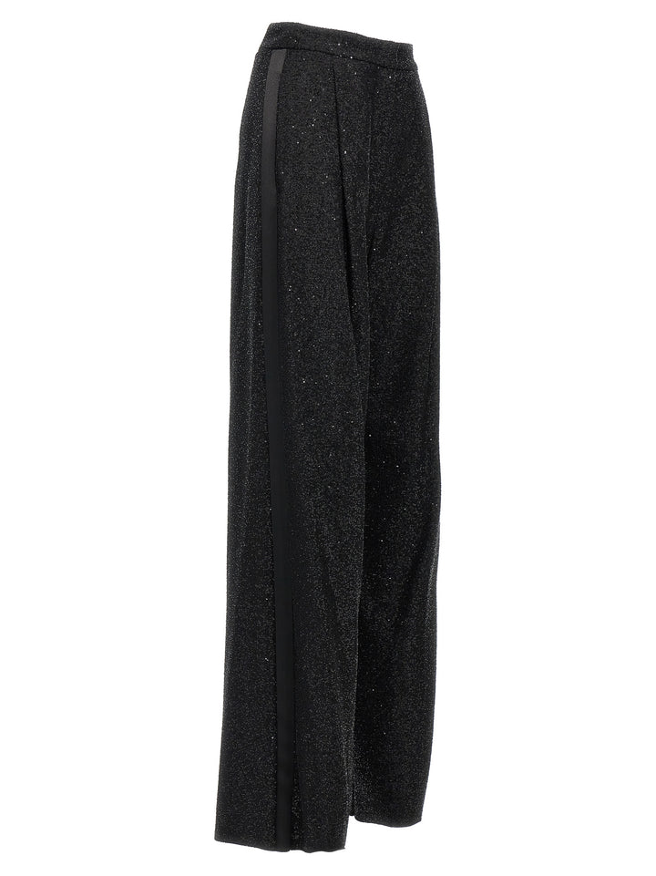 Max Mara Black Viscose Dress Pants
