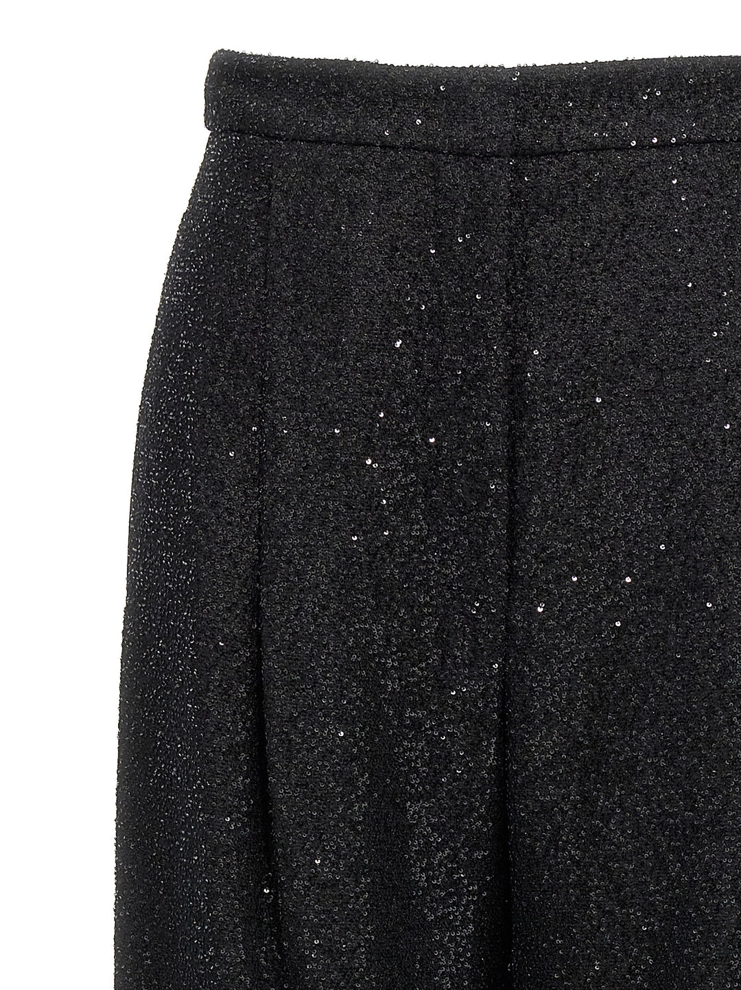 Max Mara Black Viscose Dress Pants