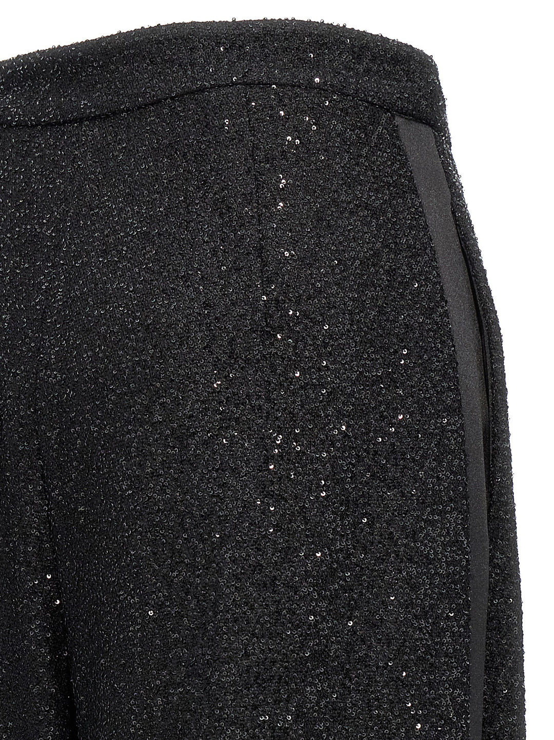 Max Mara Black Viscose Dress Pants