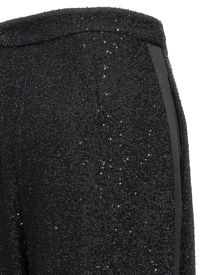 Max Mara Black Viscose Dress Pants