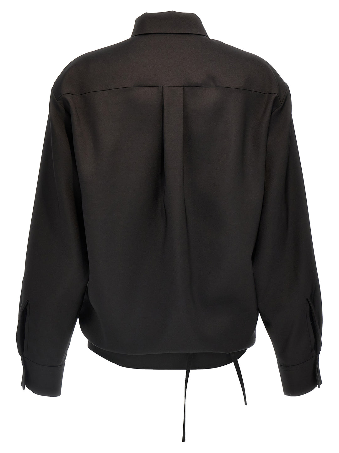 Valentino Garavani - Black Wool Blouse