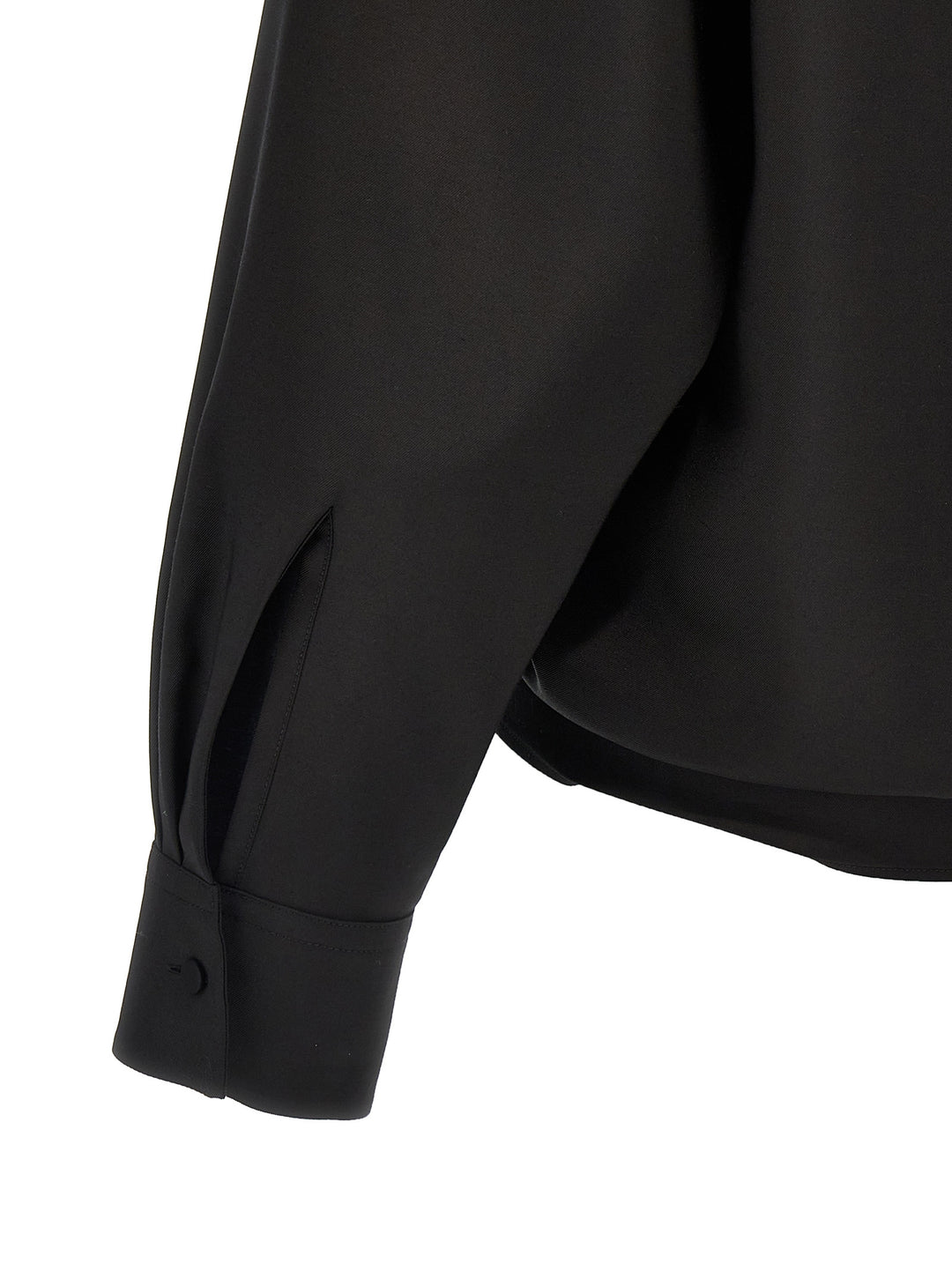 Valentino Garavani - Black Wool Blouse