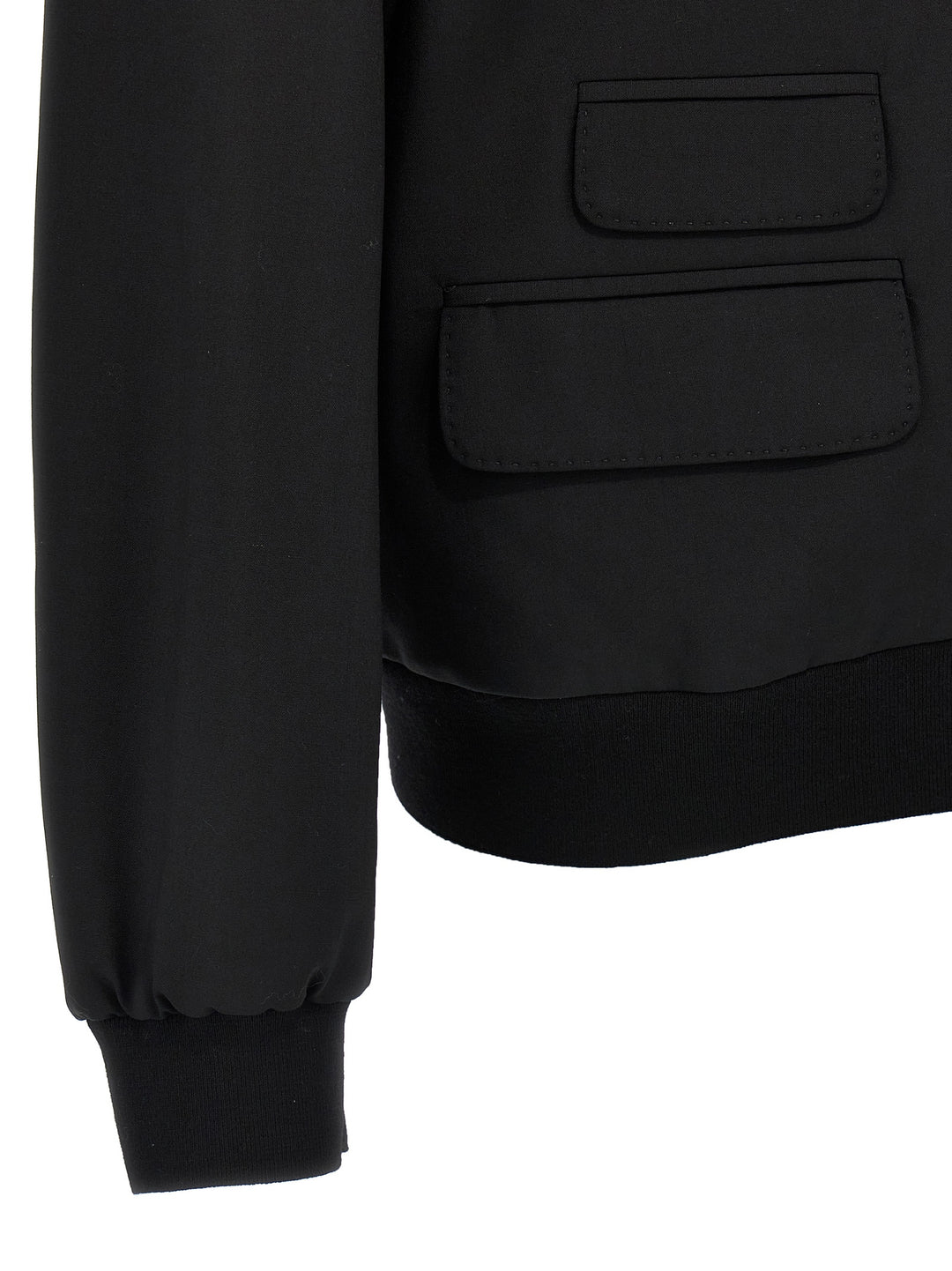 Dsquared² Black Wool Cardigan