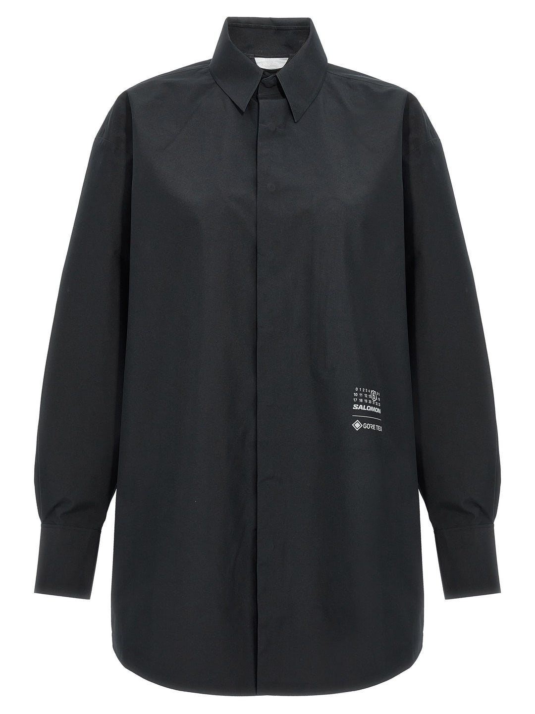 MM6 Maison Margiela - Black Polyester Blouse