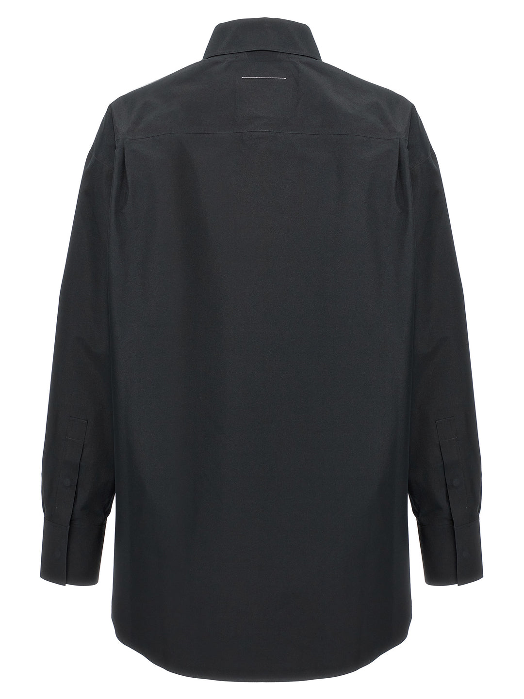 MM6 Maison Margiela - Black Polyester Blouse