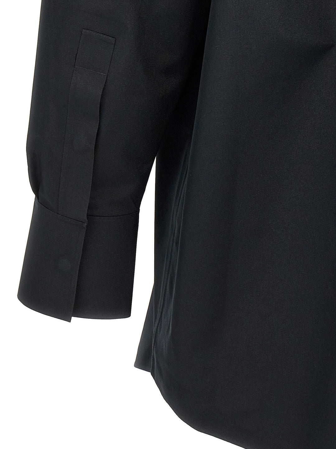 MM6 Maison Margiela - Black Polyester Blouse