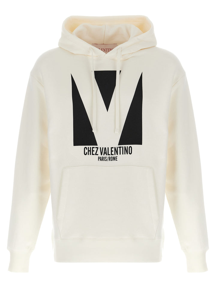Valentino Garavani White Cotton Sweatshirt