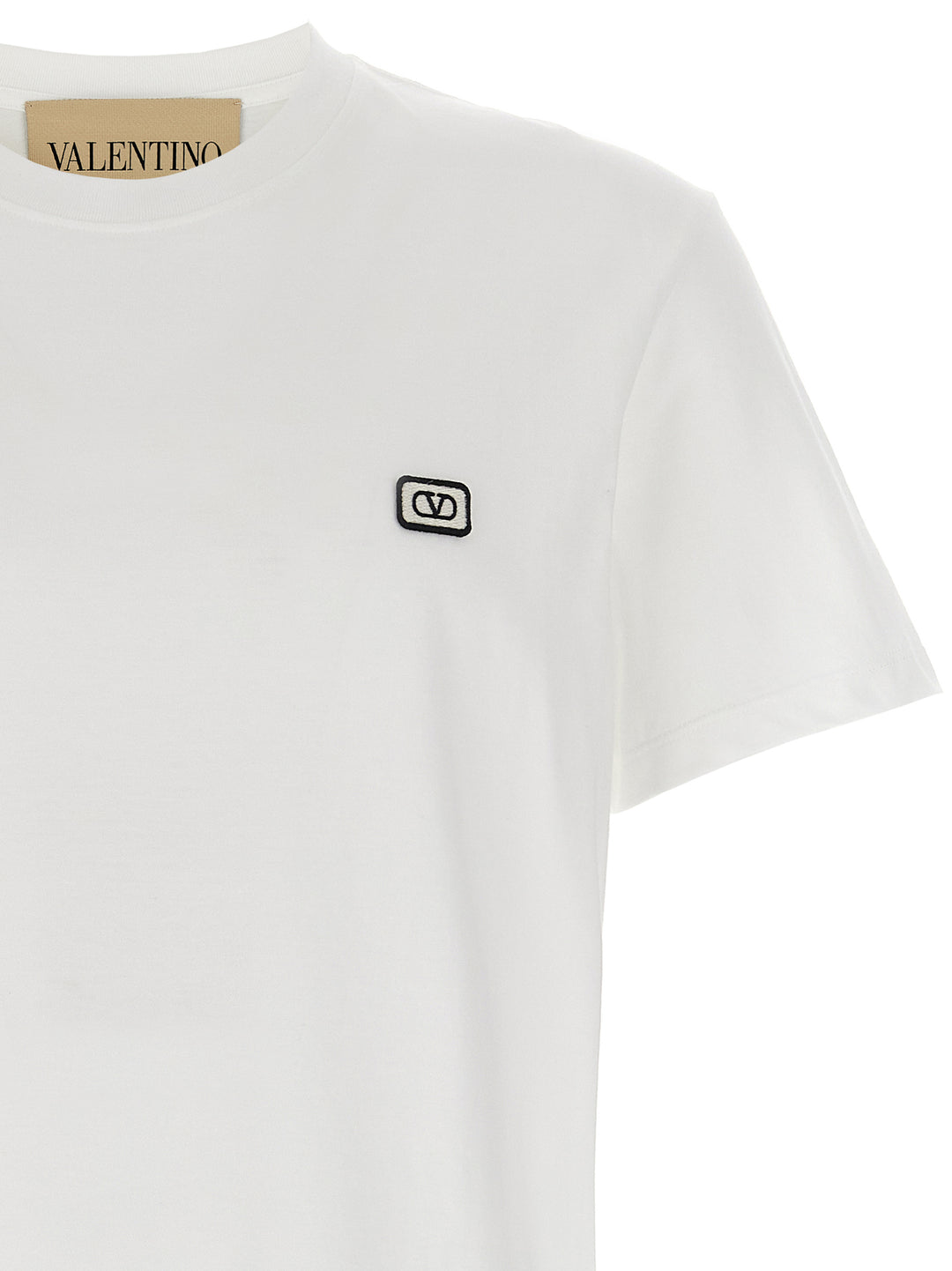 Valentino Garavani White Cotton T-Shirt
