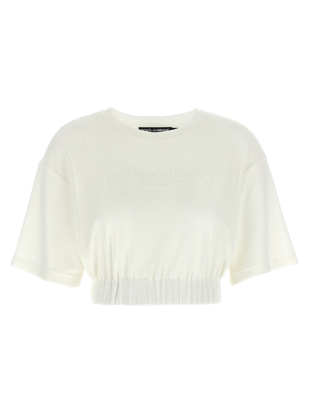 Dolce &amp; Gabbana White Cotton T-Shirt