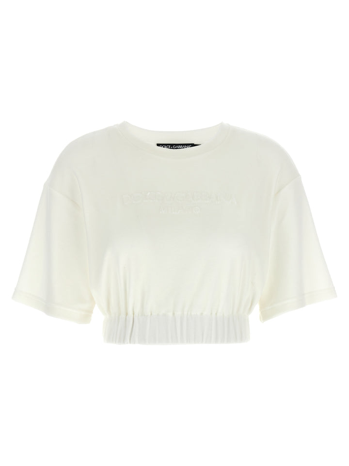 Dolce &amp; Gabbana White Cotton T-Shirt