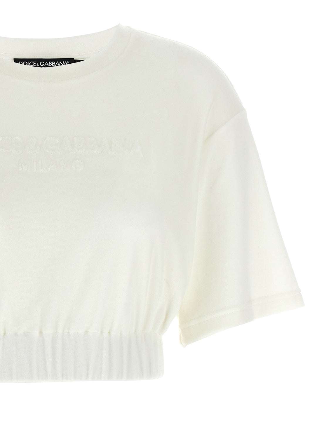 Dolce &amp; Gabbana White Cotton T-Shirt