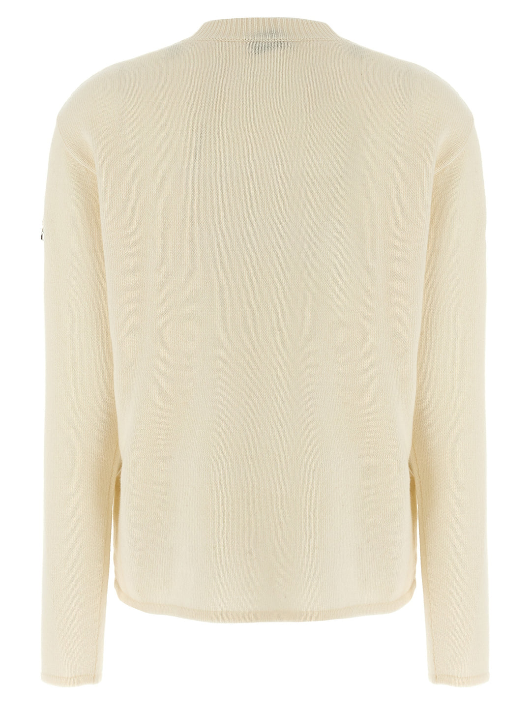 MONCLER GENIUS White Wool Cardigan