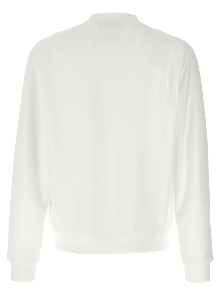 Dsquared² White Cotton Sweatshirt