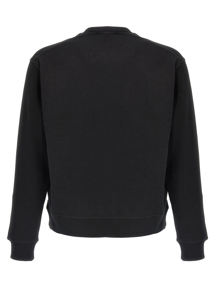 Dsquared² Black Cotton Sweatshirt