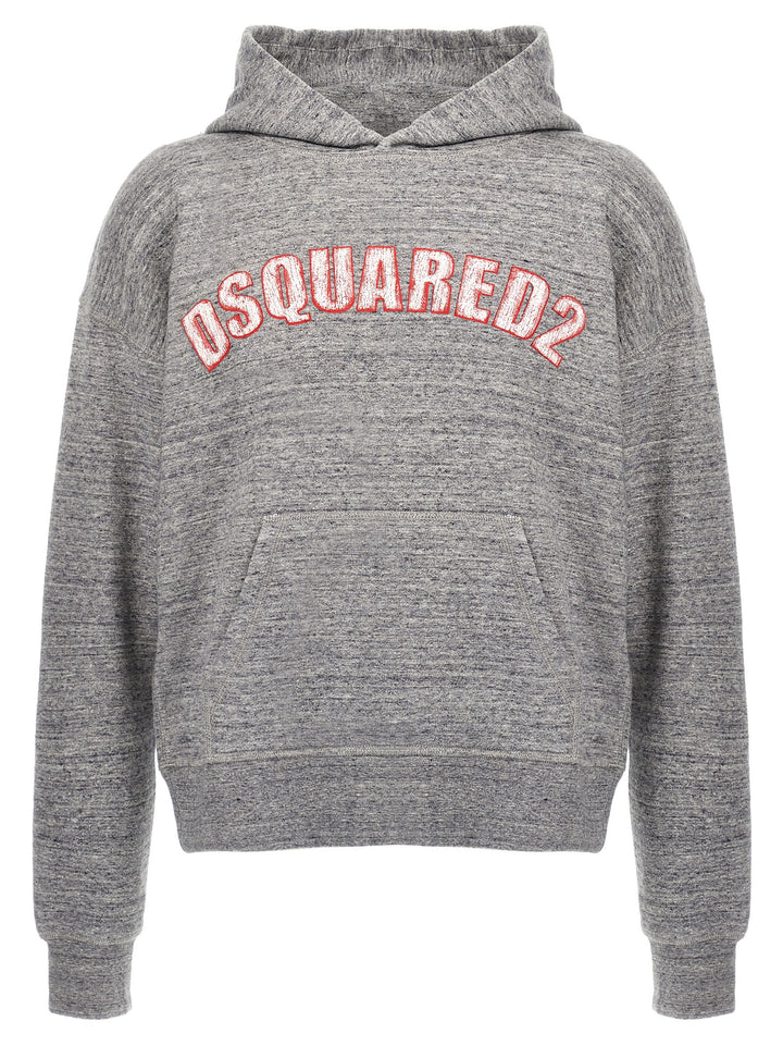 Dsquared² Gray Cotton Sweatshirt