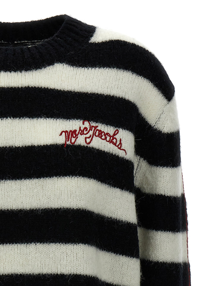 Marc Jacobs Bicolor Wool Cardigan