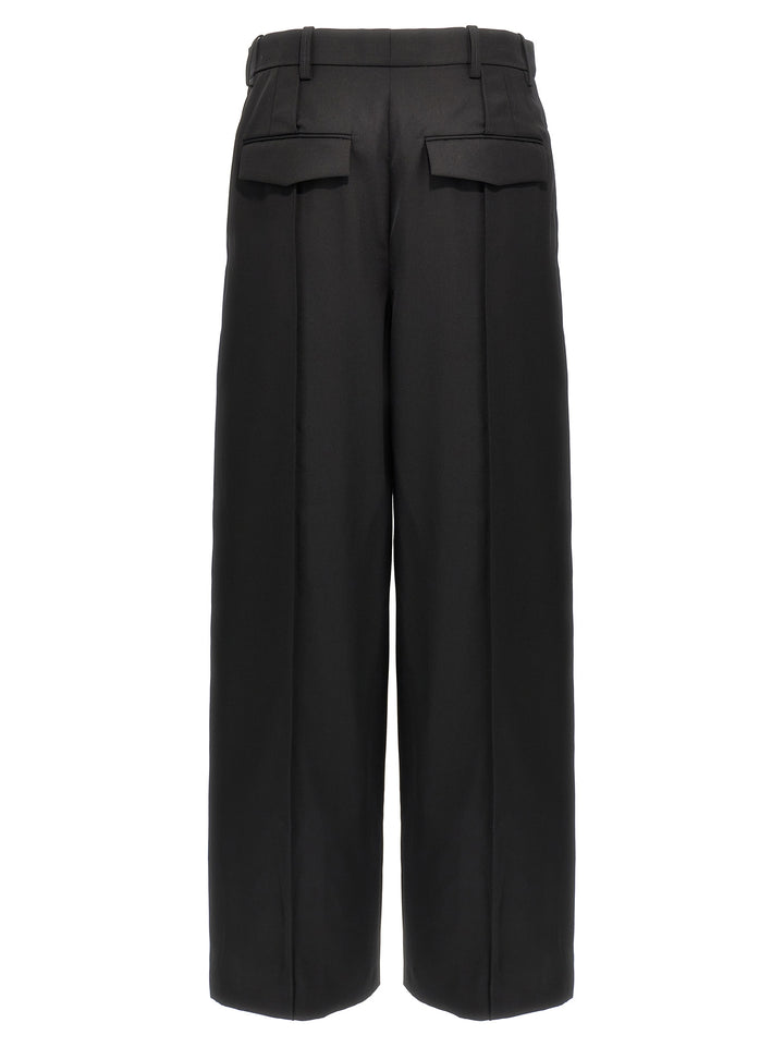 Wardrobe.Nyc Black Wool Casual Pants