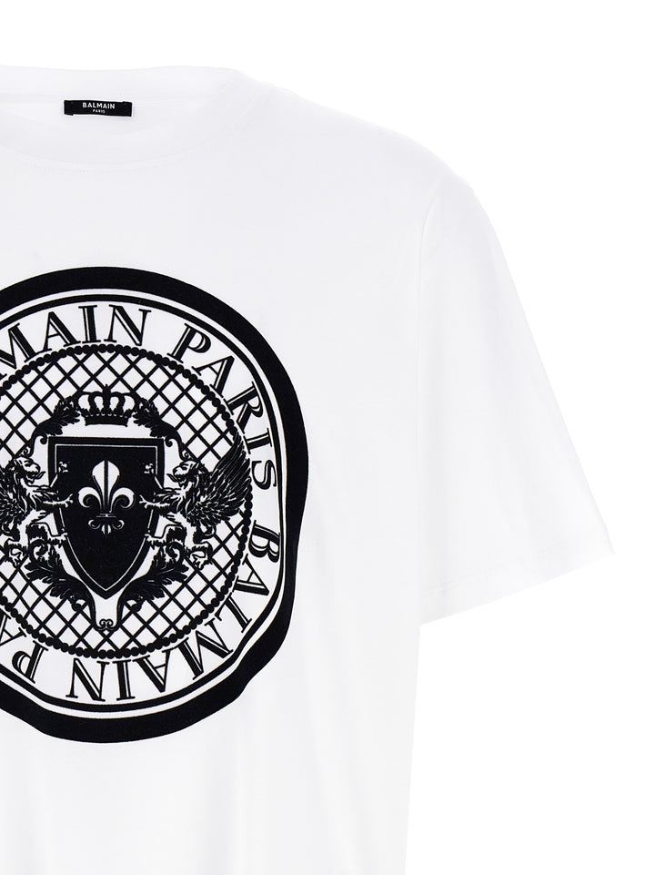 Balmain Bicolor Organic Cotton T-Shirt