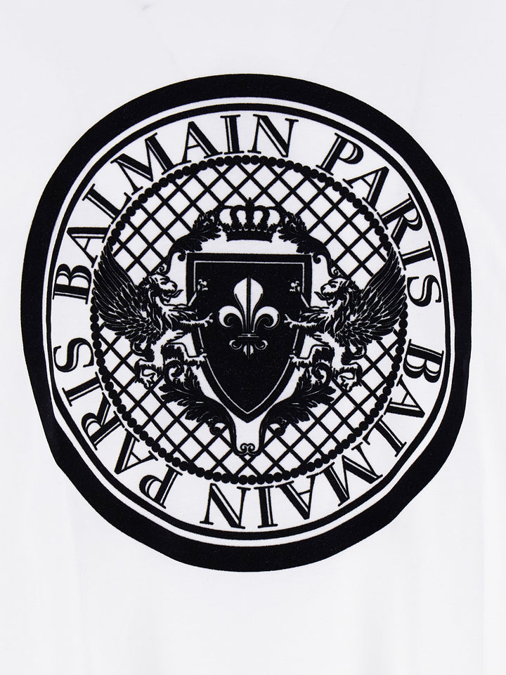 Balmain Bicolor Organic Cotton T-Shirt
