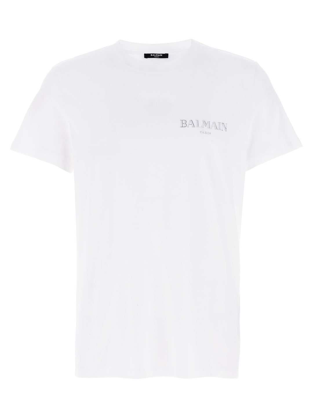 Balmain White Organic Cotton T-Shirt