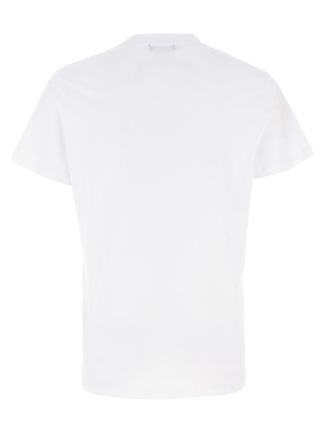 Balmain White Organic Cotton T-Shirt