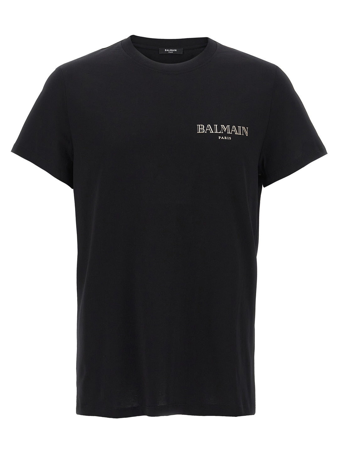 Balmain Black Organic Cotton T-Shirt