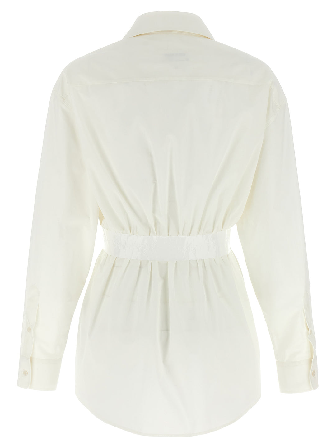 MM6 Maison Margiela White Cotton Blouse