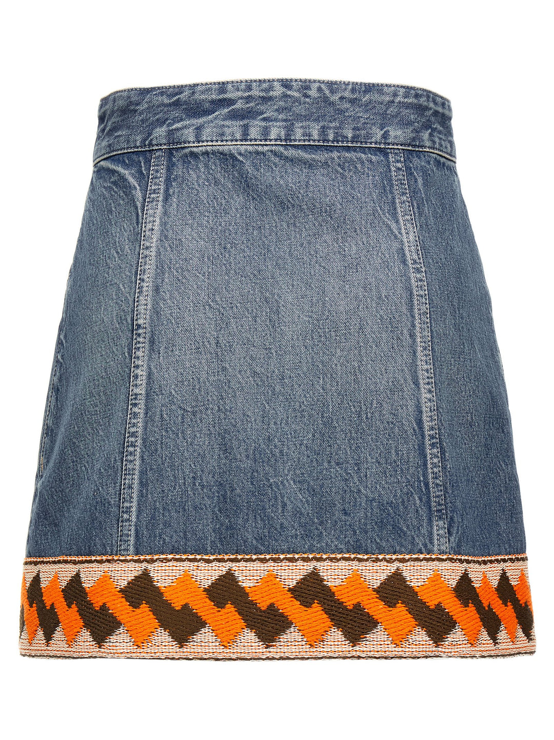 Valentino Garavani Multicolor Cotton Long Skirt