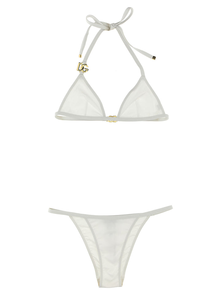 Dolce &amp; Gabbana White Polyamide Bikini