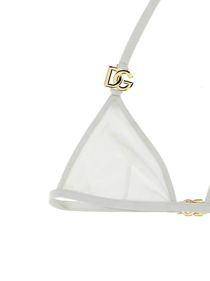 Dolce &amp; Gabbana White Polyamide Bikini