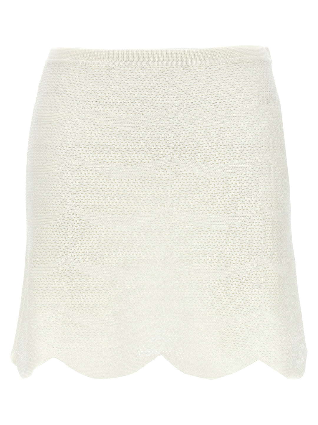 Tom Ford White Cotton Long Skirt