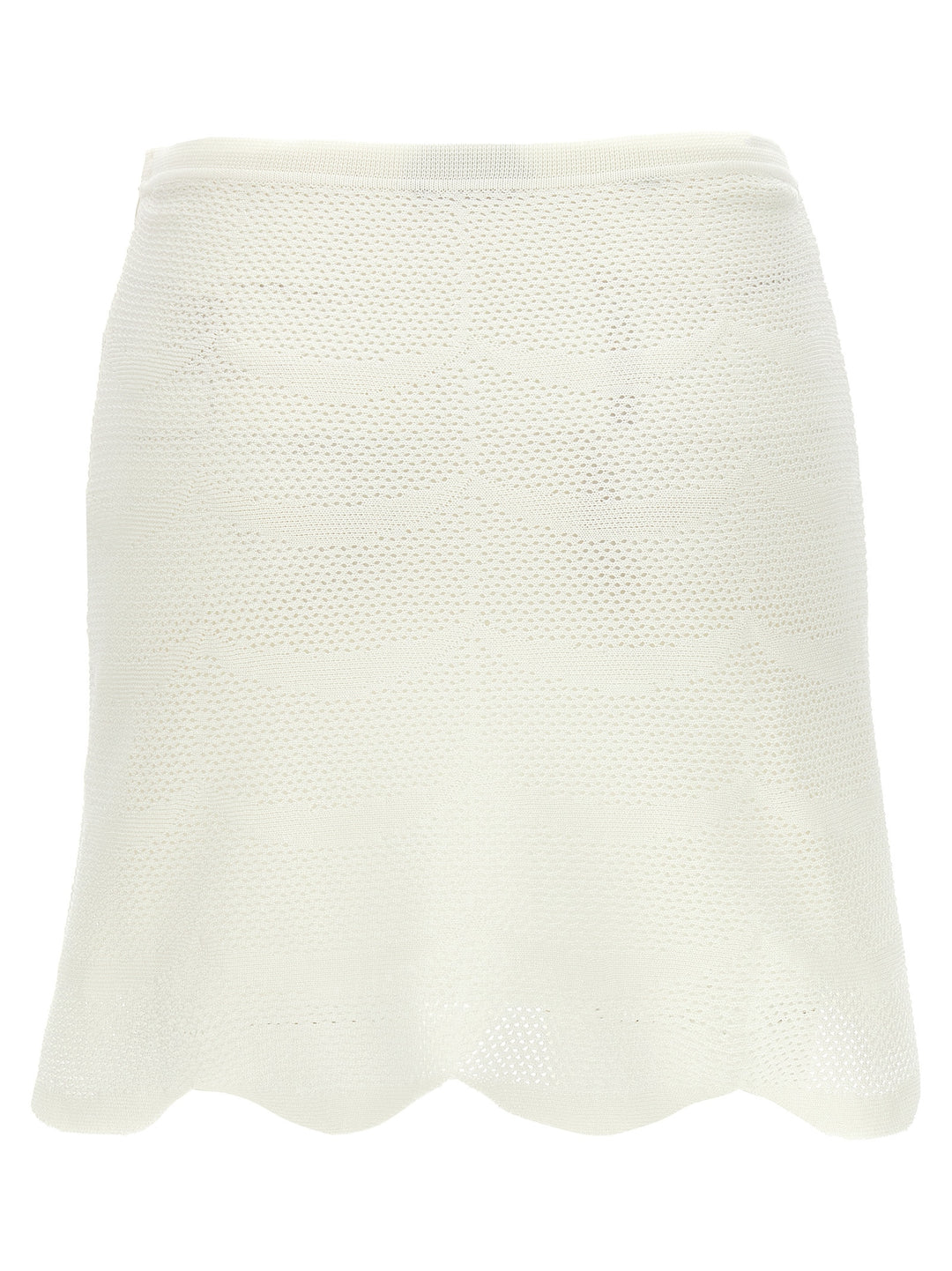 Tom Ford White Cotton Long Skirt