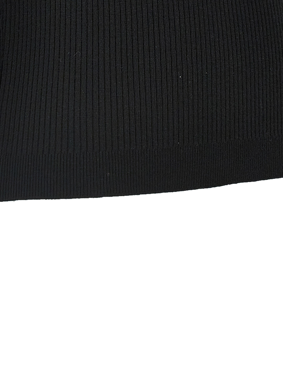 Alessandra Rich Black Wool T-Shirt
