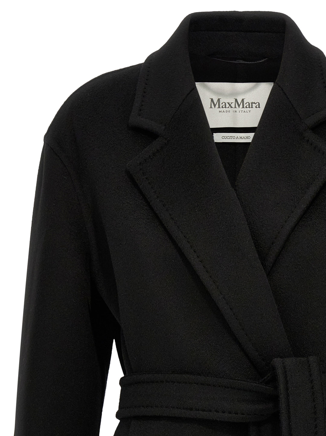 Max Mara Black Cashmere Coat