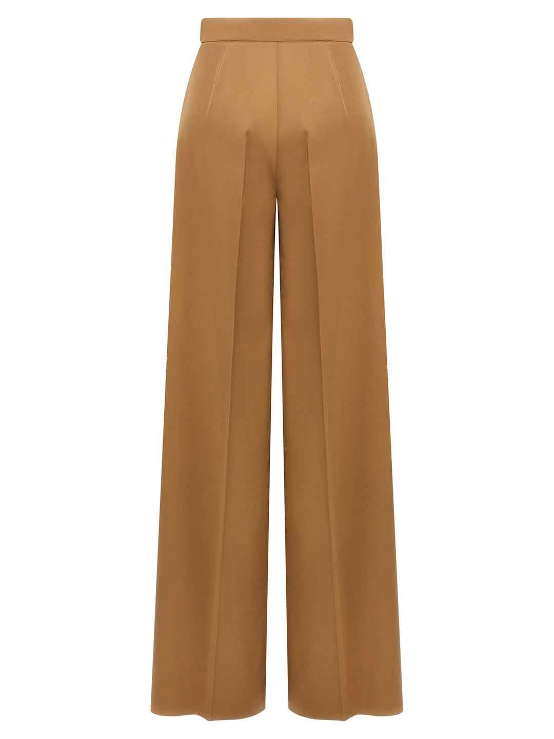 Max Mara Brown Virgin Wool Casual Pants
