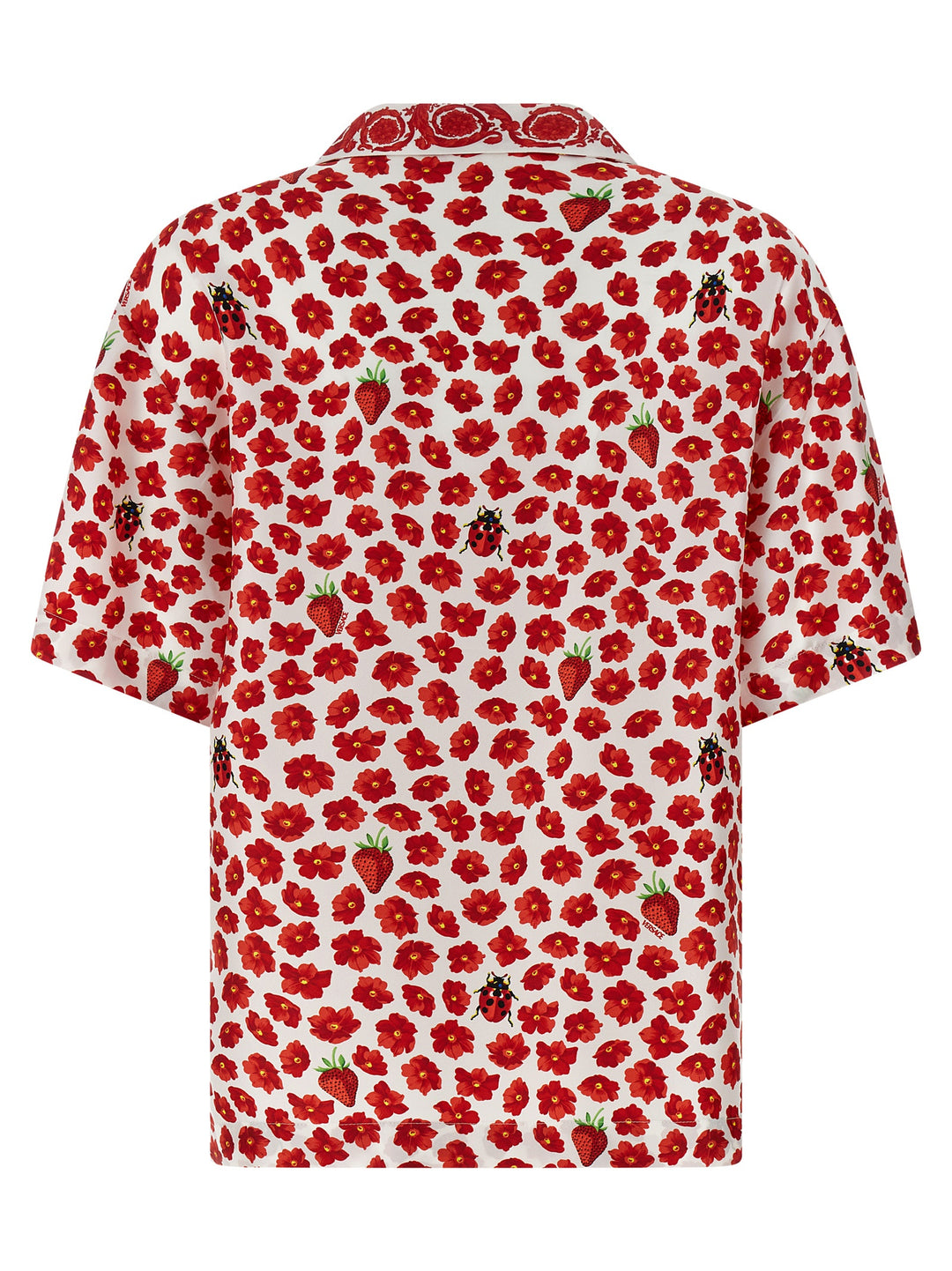 Versace Multicolor Silk Blouse