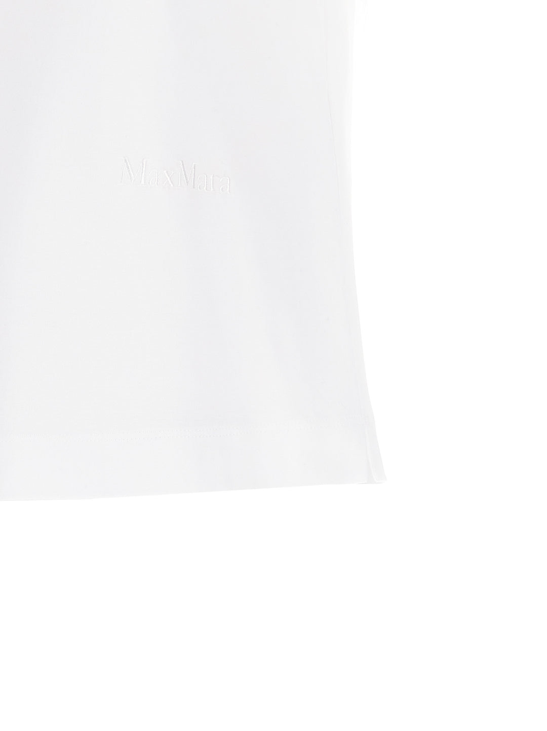 Max Mara White Cotton T-Shirt