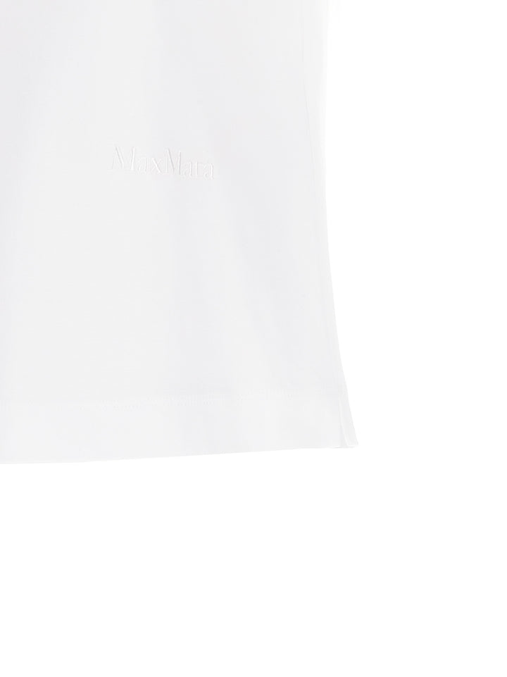 Max Mara White Cotton T-Shirt